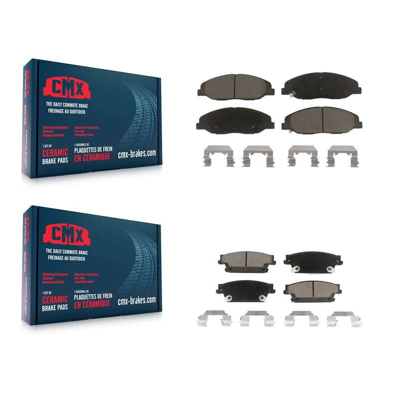 CMX KCX-100490 Disc Brake Pad for 2009-2011 Cadillac STS - Front and Rear product image