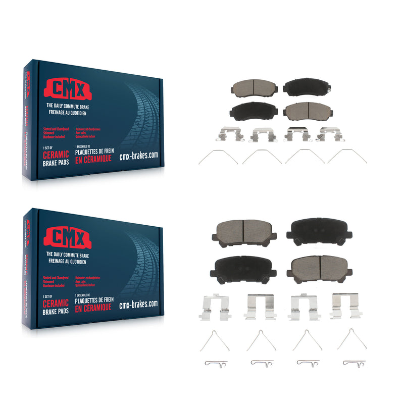CMX KCX-100491 Disc Brake Pad for 2011-2017 Honda Odyssey - Front and Rear product image
