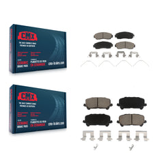 CMX KCX-100492 Disc Brake Pad for 2019-2024 Honda Passport - Front and Rear product image