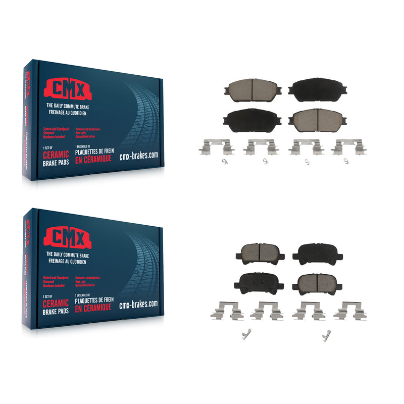 CMX KCX-100495 Disc Brake Pad for 2004-2008 Toyota Avalon, Toyota Camry, Toyota Solara - Front and Rear product image