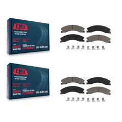 CMX KCX-100501 Disc Brake Pad for 2011-2019 Chevrolet Suburban 3500 HD, Chevrolet Silverado 2500 HD, Chevrolet Silverado 3500 HD & more - Front and Rear product image