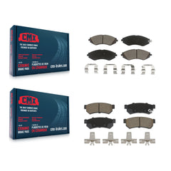 CMX KCX-100506 Disc Brake Pad for 2014-2016 Chevrolet Spark, Chevrolet Spark EV - Front and Rear product image