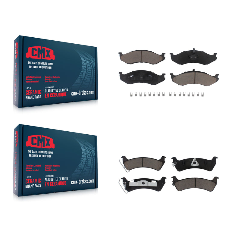 CMX KCX-100512 Disc Brake Pad for 1994-1998 Jeep Grand Cherokee - Front and Rear product image