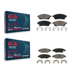 CMX KCX-100514 Disc Brake Pad for 2010-2016 Saab 9-4X, Cadillac SRX - Front and Rear product image