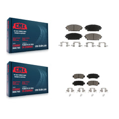 CMX KCX-100524 Disc Brake Pad for 2016-2018 Mazda CX-3 - Front and Rear product image