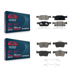 CMX KCX-100539 Disc Brake Pad for 2019-2023 Ford Edge, Lincoln Nautilus - Front and Rear product image