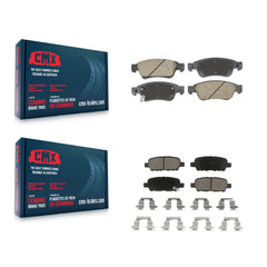 CMX KCX-100589 Disc Brake Pad for 2007-2015 INFINITI Q60, INFINITI G35 - Front and Rear product image