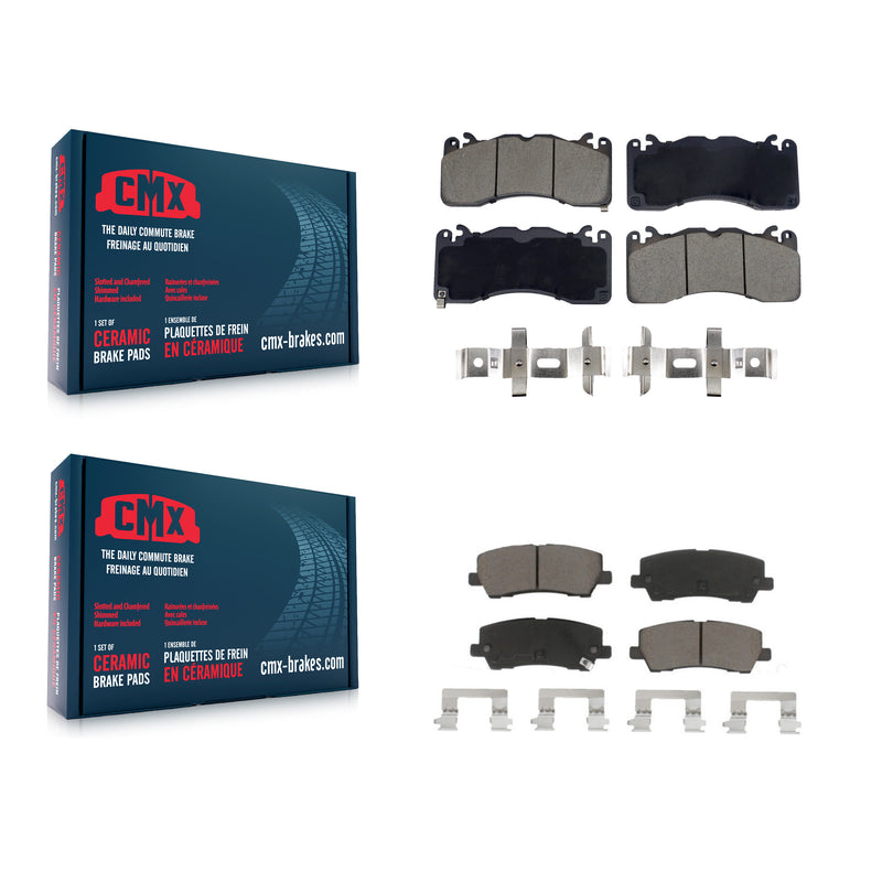 CMX KCX-100591 Disc Brake Pad for 2015 Ford Mustang - Front and Rear product image