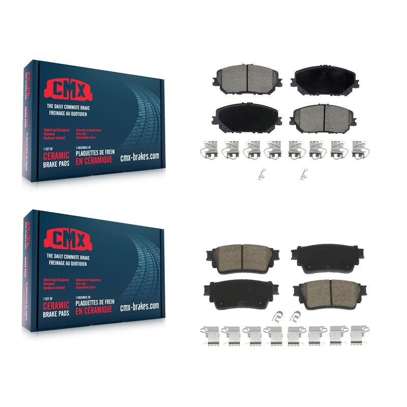 CMX KCX-100604 Disc Brake Pad for 2021-2023 Nissan Rogue - Front and Rear product image