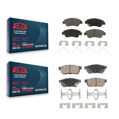 CMX KCX-100607 Disc Brake Pad for 1993-2014 Honda Fit, Honda Civic del Sol, Honda Civic - Front and Rear product image
