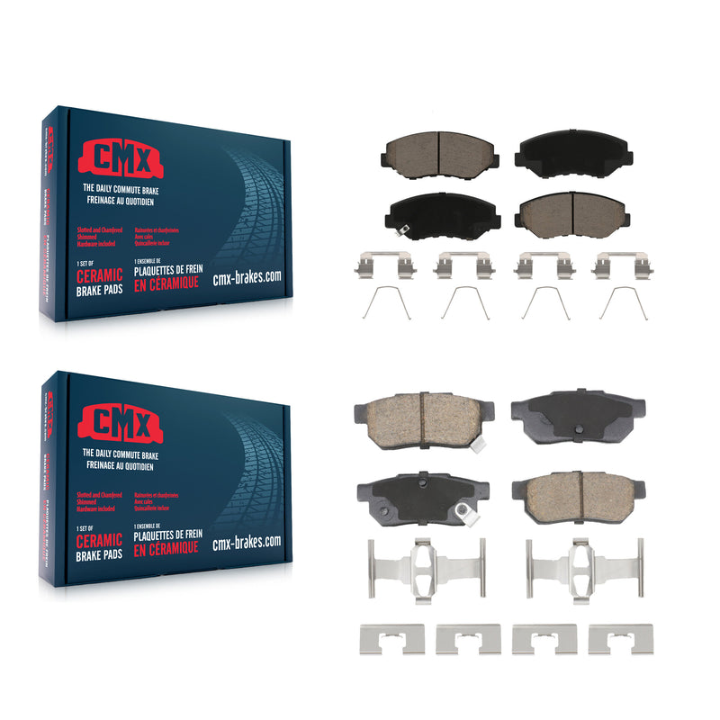 CMX KCX-100608 Disc Brake Pad for 2013-2014 Honda Fit - Front and Rear product image