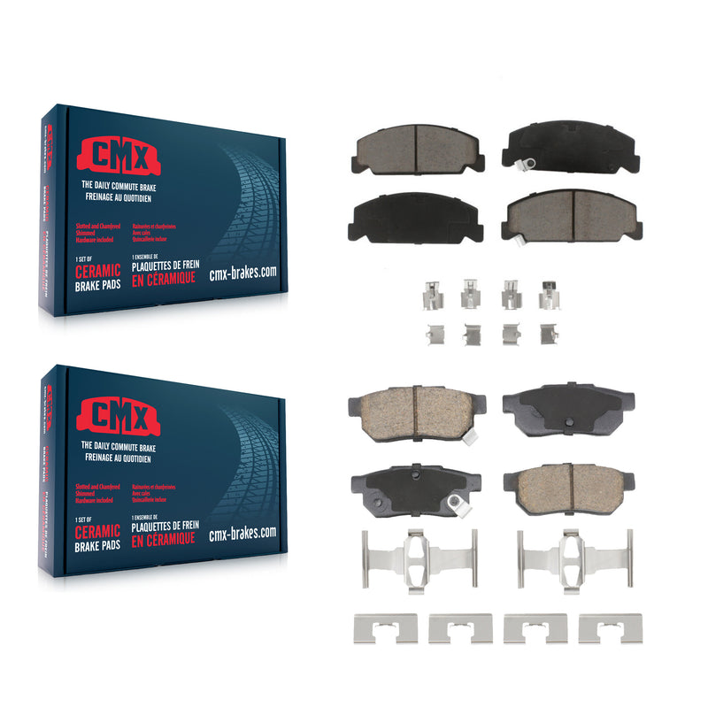 CMX KCX-100609 Disc Brake Pad for 1993-1997 Honda Civic del Sol - Front and Rear product image