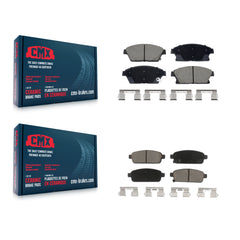 CMX KCX-100610 Disc Brake Pad for 2011-2017 Chevrolet Cruze, Buick Encore, Chevrolet Trax & more - Front and Rear product image