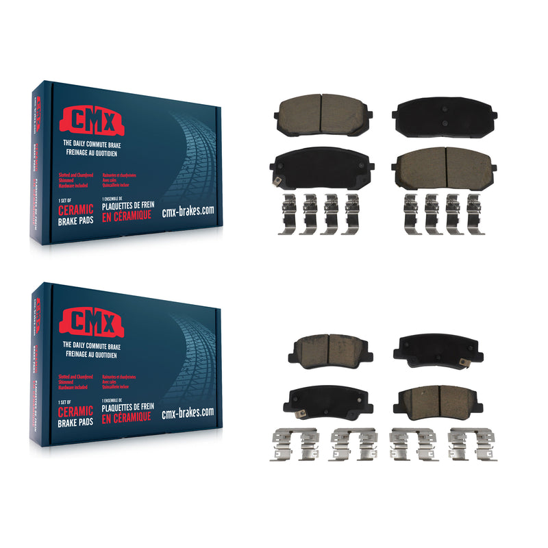CMX KCX-100614 Disc Brake Pad for 2020-2025 Hyundai Sonata, Kia Niro EV, Kia K5 - Front and Rear product image
