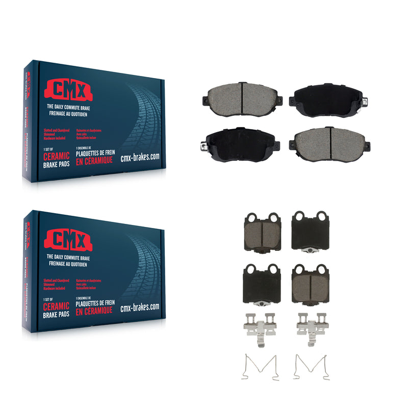 CMX KCX-100624 Disc Brake Pad for 1998-2010 Lexus SC430, Lexus GS430, Lexus IS300 & more - Front and Rear product image