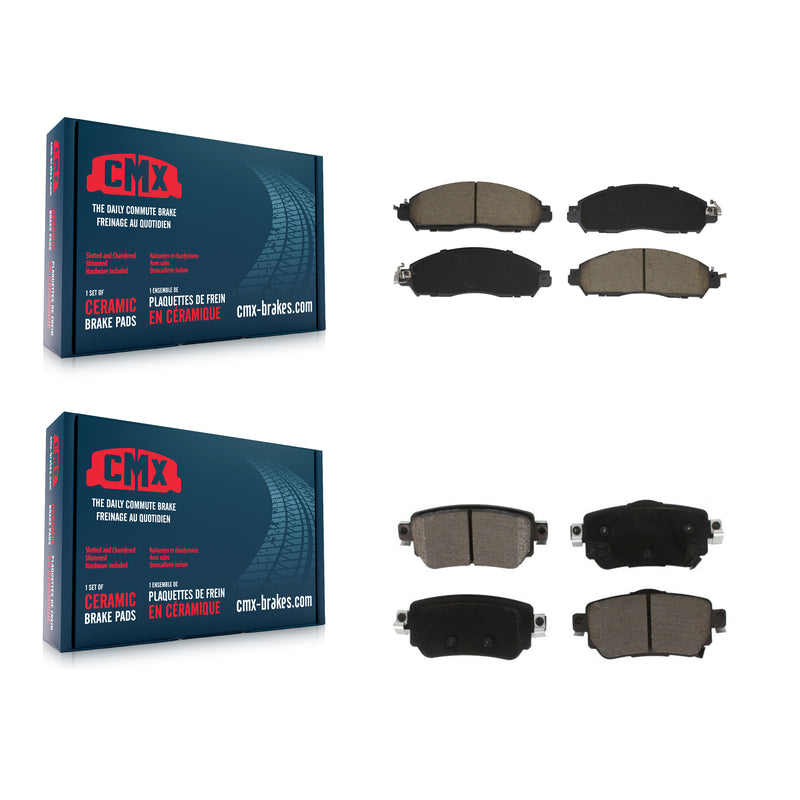 CMX KCX-100637 Disc Brake Pad for 2018-2023 Nissan LEAF - Front and Rear product image