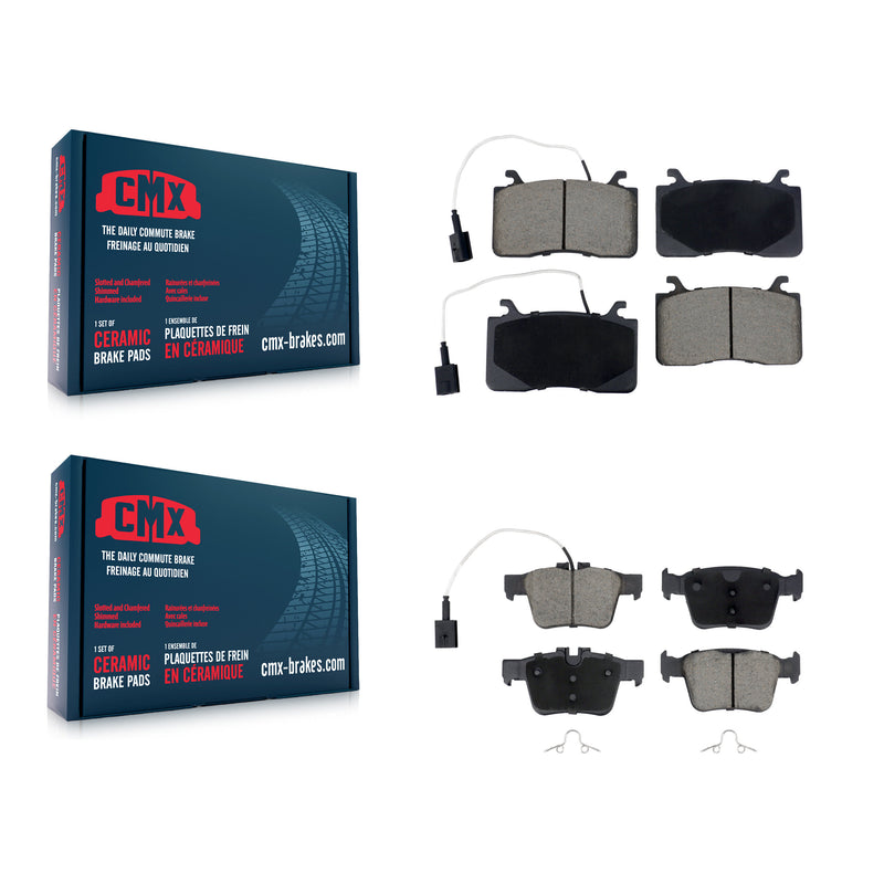CMX KCX-100650 Disc Brake Pad for 2017-2021 Alfa Romeo Stelvio, Alfa Romeo Giulia - Front and Rear product image
