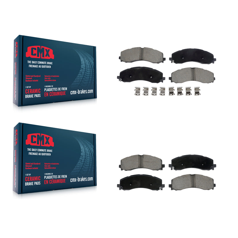 CMX KCX-100651 Disc Brake Pad for 2019-2024 Ram 2500, Ram 3500 - Front and Rear product image