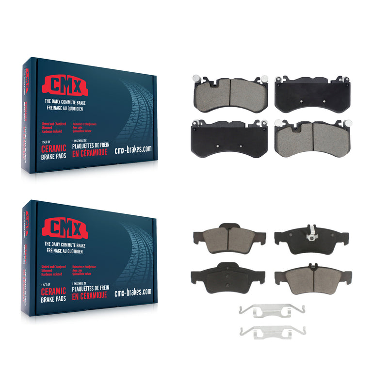 CMX KCX-100664 Disc Brake Pad for 2007-2011 Mercedes-Benz SL63 AMG, Mercedes-Benz SL65 AMG, Mercedes-Benz E63 AMG - Front and Rear product image