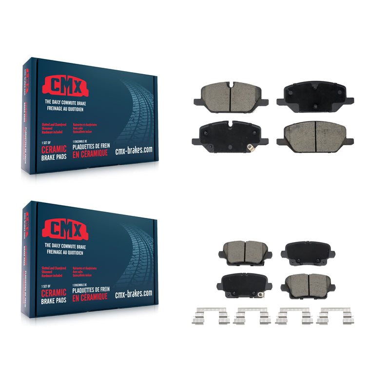 CMX KCX-100683 Disc Brake Pad for 2020-2023 Buick Envision, Cadillac XT4 - Front and Rear product image