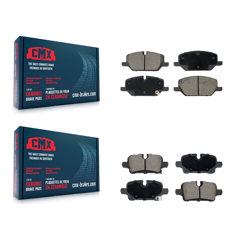 CMX KCX-100686 Disc Brake Pad for 2021-2023 Chevrolet Equinox, GMC Terrain - Front and Rear product image