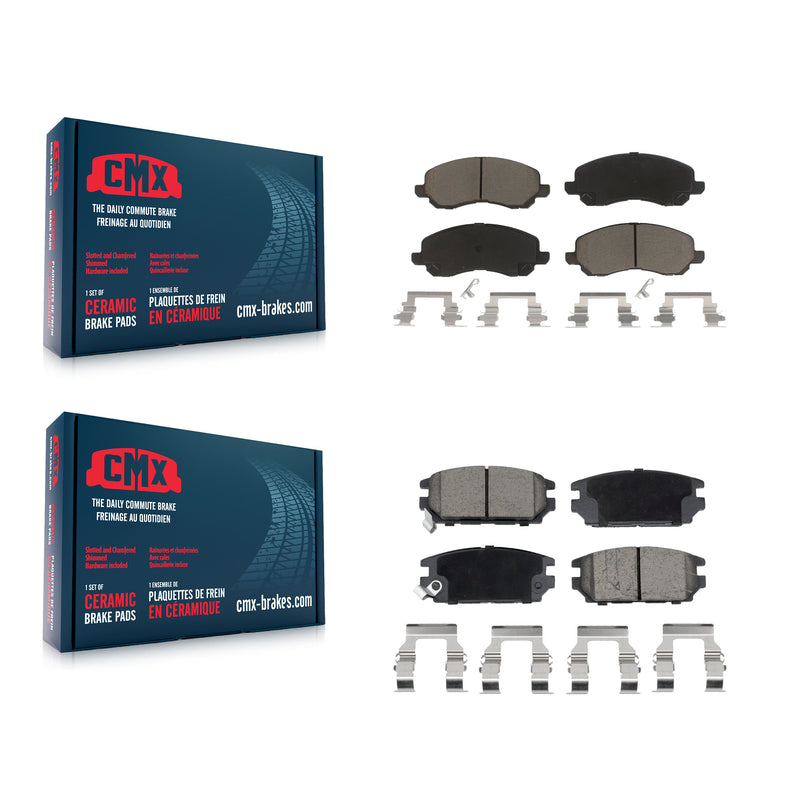 CMX KCX-100688 Disc Brake Pad for 2006-2012 Mitsubishi Galant, Mitsubishi Eclipse - Front and Rear product image