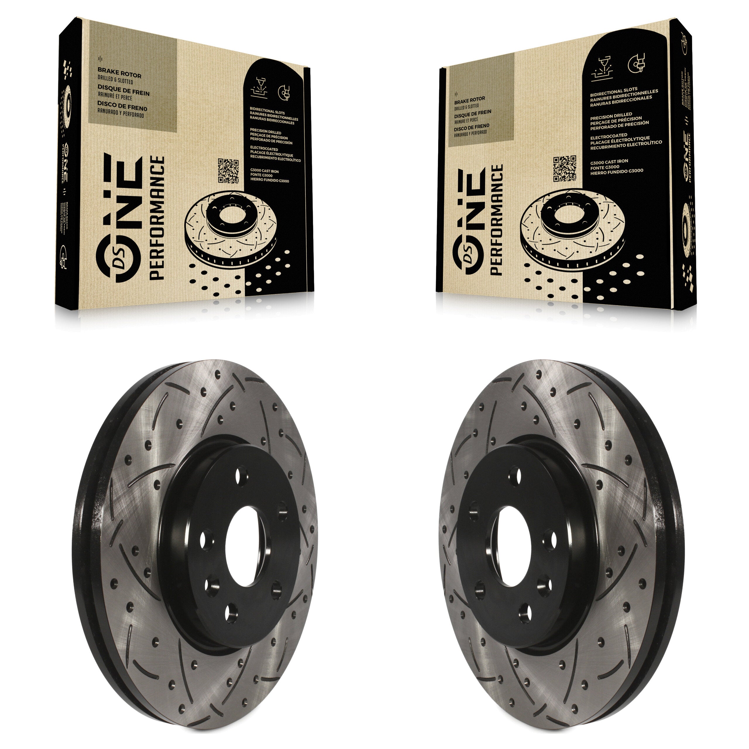 DS-One KD-100006 Disc Brake Rotor for 2011-2023 Chevrolet Bolt EUV, Chevrolet Bolt EV, Chevrolet Cruze & more - Front product image