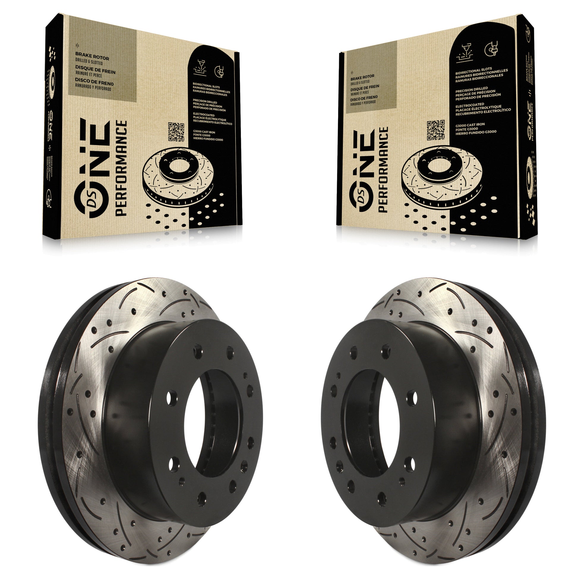 DS-One KD-100007 Disc Brake Rotor for 2011-2024 Chevrolet Suburban, Chevrolet Suburban 3500 HD, Chevrolet Silverado 2500 HD & more - Front product image