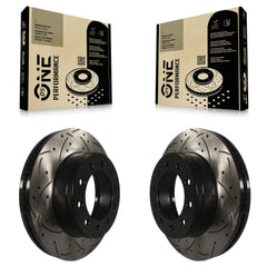 DS-One KD-100010 Disc Brake Rotor for 2005-2016 Ford F-350 Super Duty, Ford F-250 Super Duty, International CF500 & more - Front product image