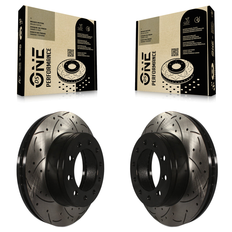 DS-One KD-100010 Disc Brake Rotor for 2005-2016 Ford F-350 Super Duty, Ford F-250 Super Duty, International CF500 & more - Front product image