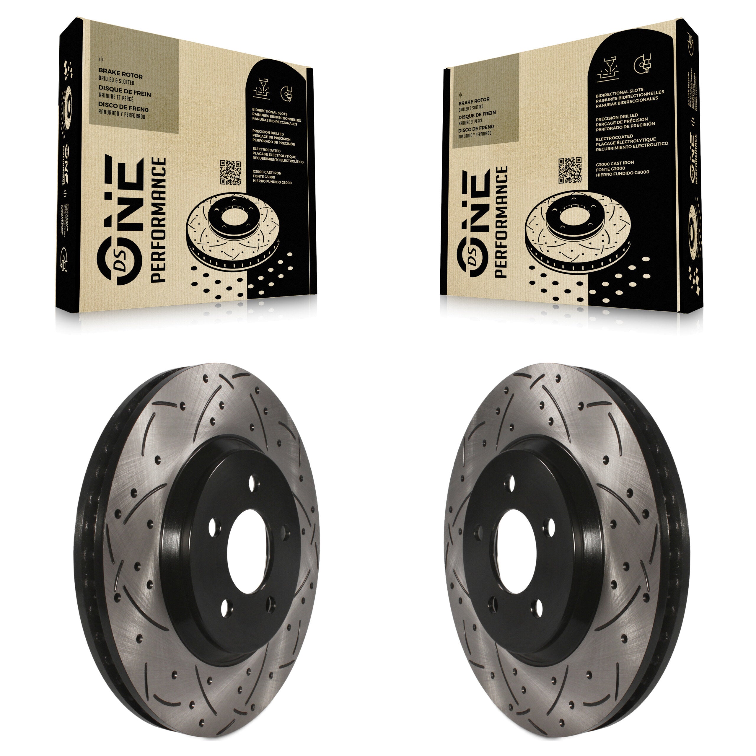 DS-One KD-100011 Disc Brake Rotor for 2005-2014 Ford Mustang - Front product image