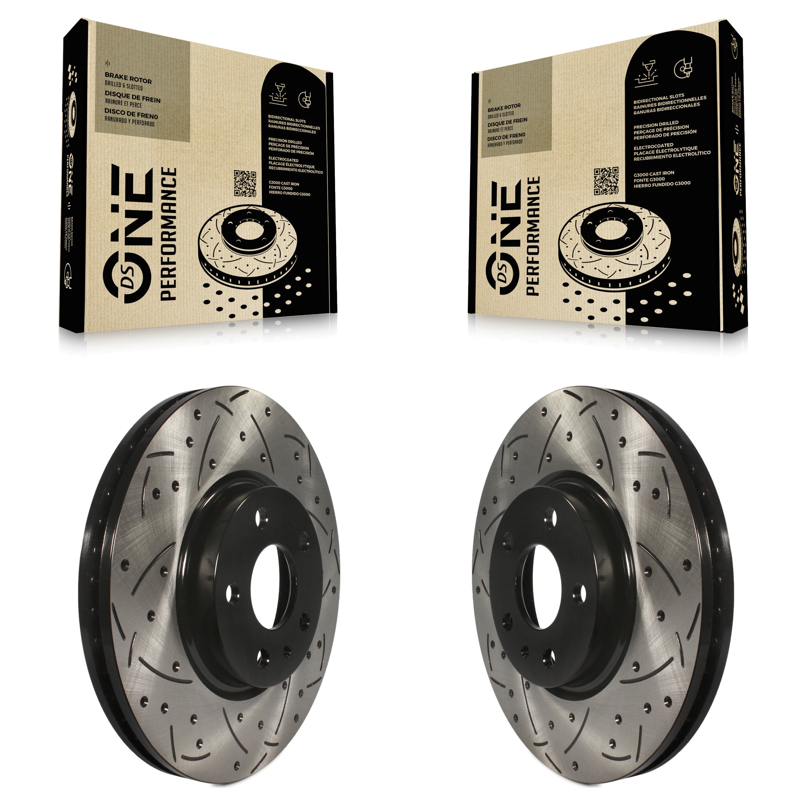 DS-One KD-100019 Disc Brake Rotor for 2013-2020 Ford Fusion, Lincoln MKZ - Front product image