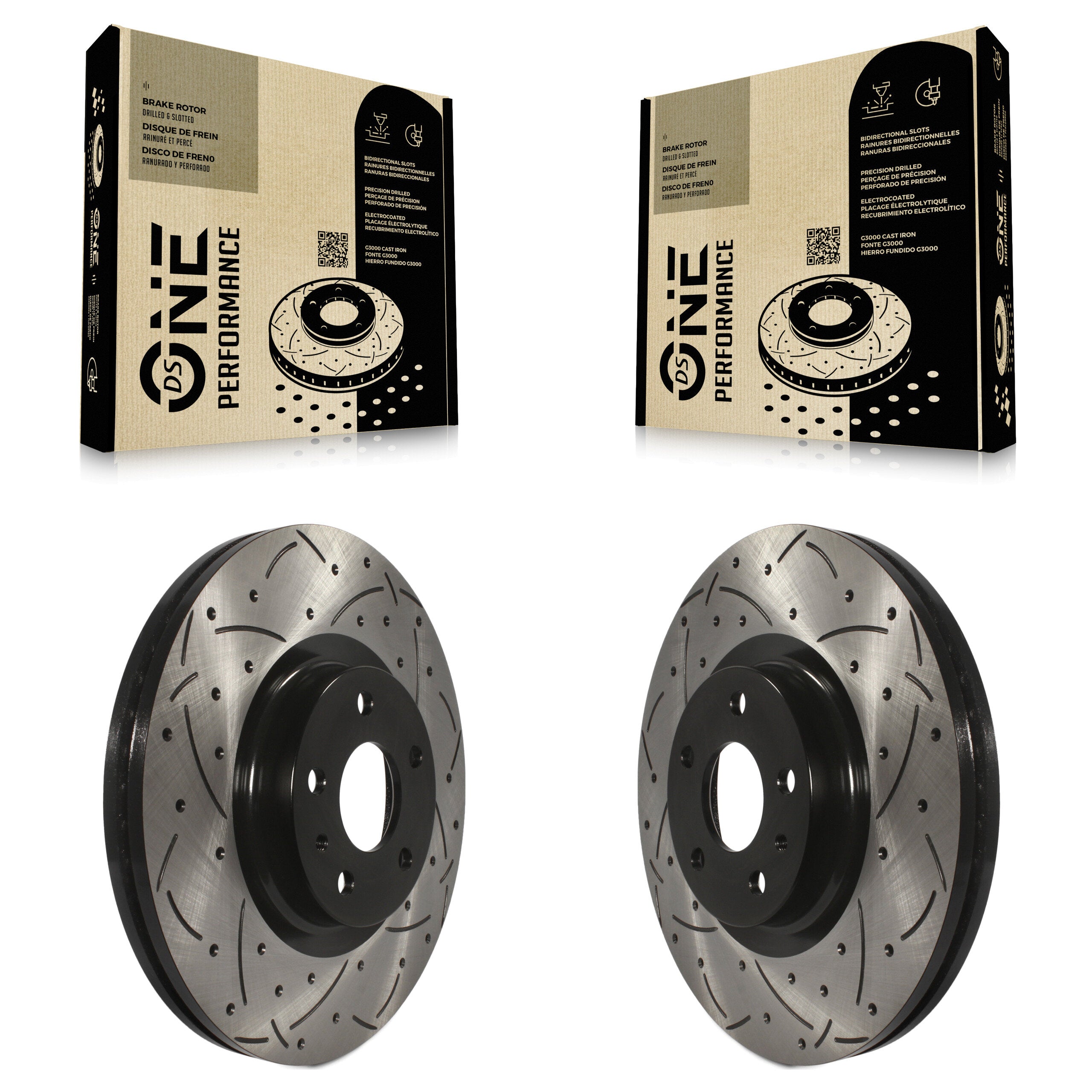 DS-One KD-100020 Disc Brake Rotor for 2013-2020 Ford Fusion, Lincoln MKZ - Front product image