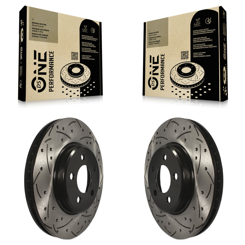 DS-One KD-100026 Disc Brake Rotor for 2005-2023 Chrysler 300, Dodge Challenger, Dodge Charger & more - Front product image