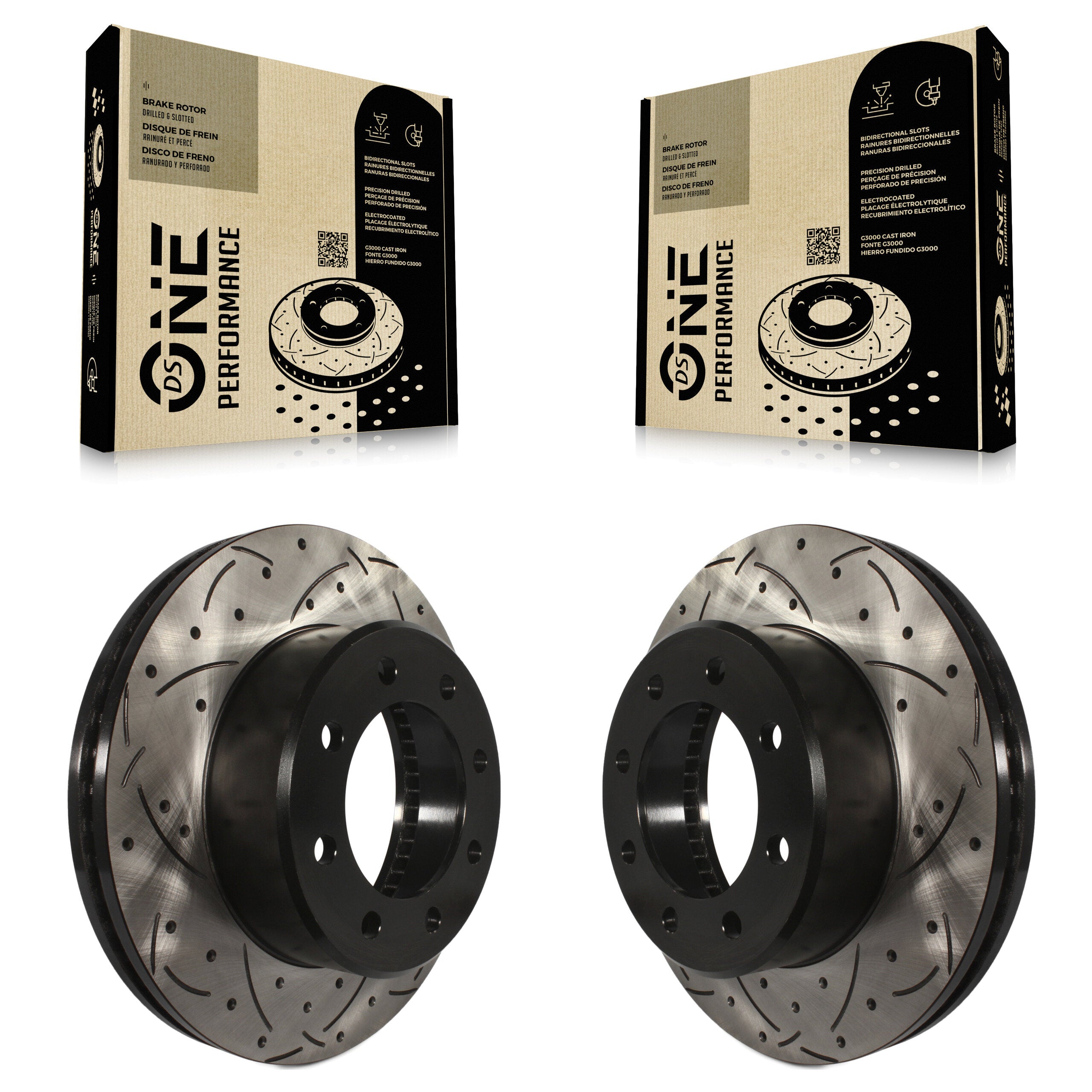 DS-One KD-100032 Disc Brake Rotor for 2009-2024 Ram 1500, Ram 2500, Ram 3500 & more - Front product image