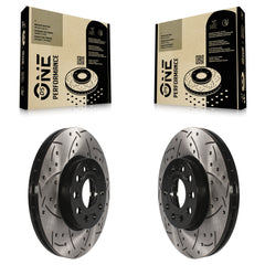 DS-One KD-100046 Disc Brake Rotor for 2005-2025 Volkswagen Jetta, Volkswagen Taos, Volkswagen Golf & more - Front product image