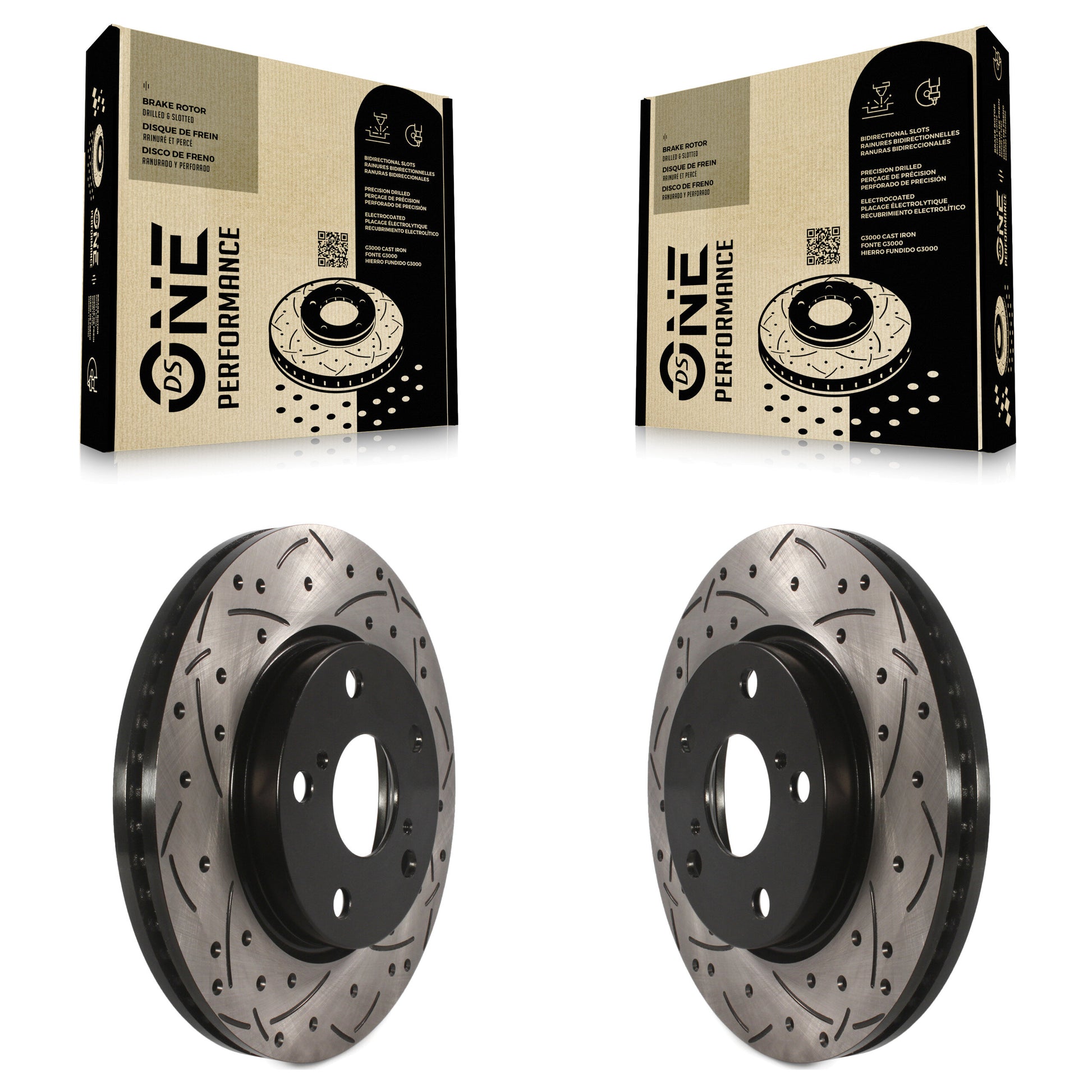 DS-One KD-100049 Disc Brake Rotor for 2006-2018 Toyota RAV4, Toyota Prius V, Lexus HS250h & more - Front product image
