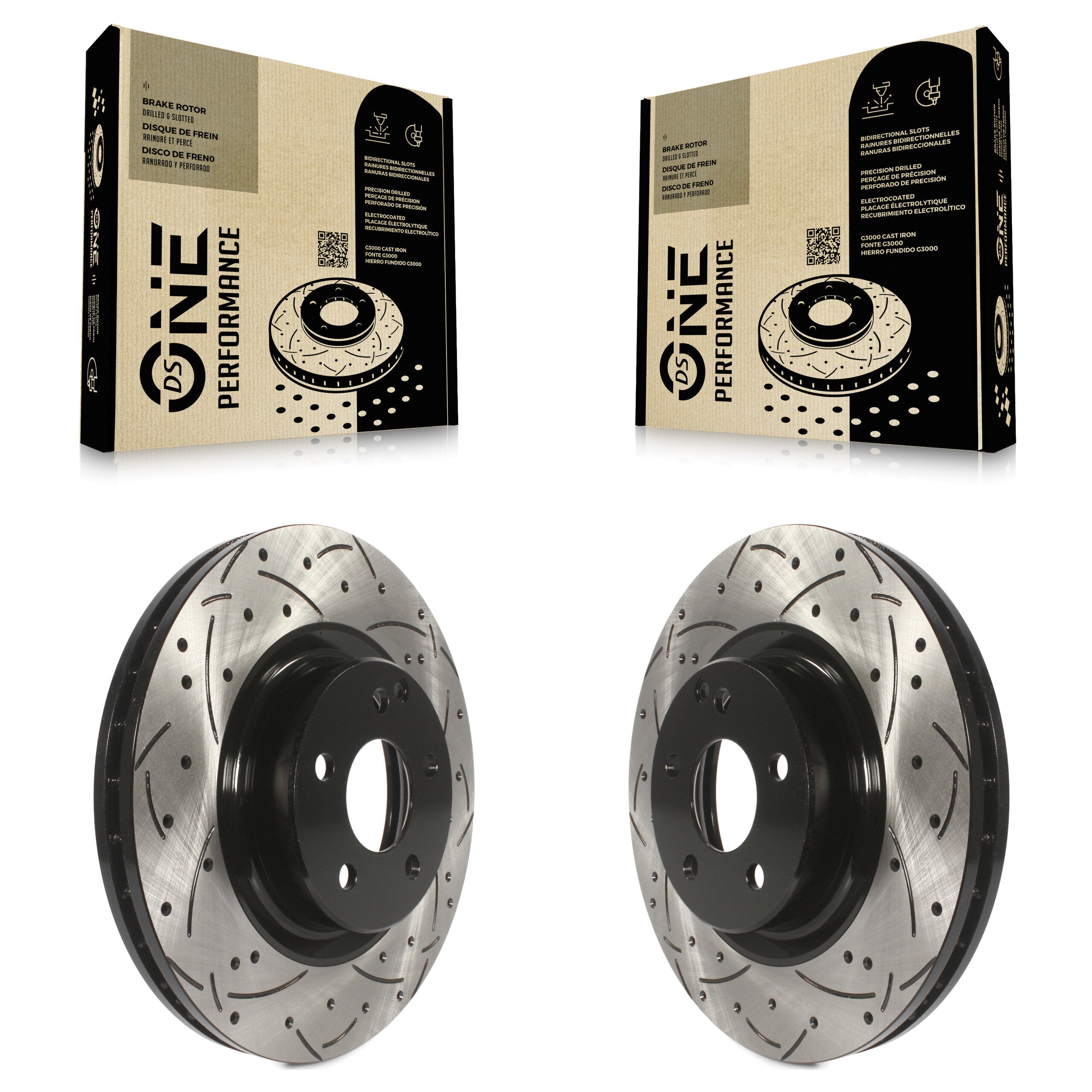 DS-One KD-100052 Disc Brake Rotor for 2003-2015 Mercedes-Benz GLK250, Mercedes-Benz GLK350, Mercedes-Benz CLS550 & more - Front product image