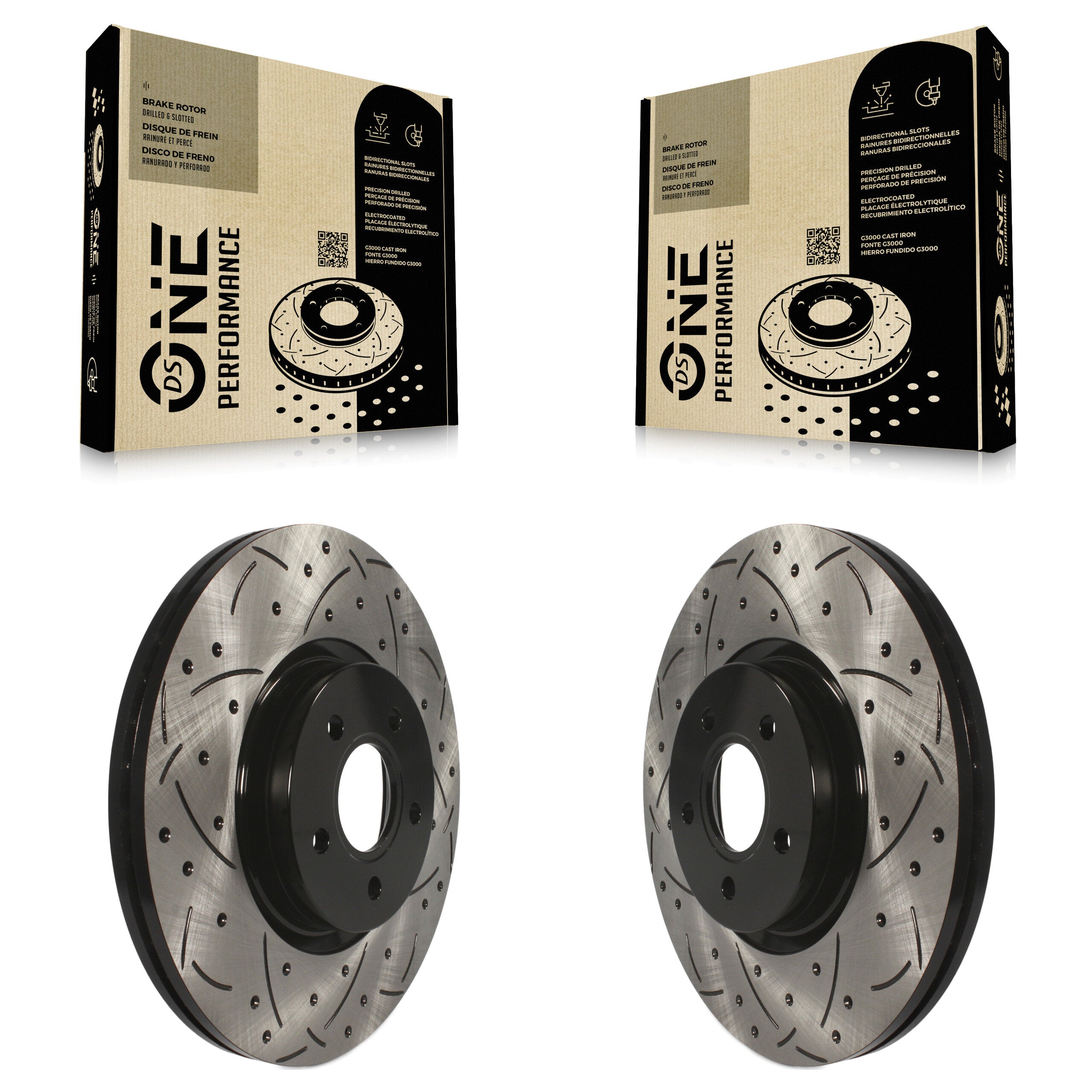 DS-One KD-100053 Disc Brake Rotor for 2004-2019 Ford Transit Connect, Lincoln MKC, Ford Escape & more - Front product image