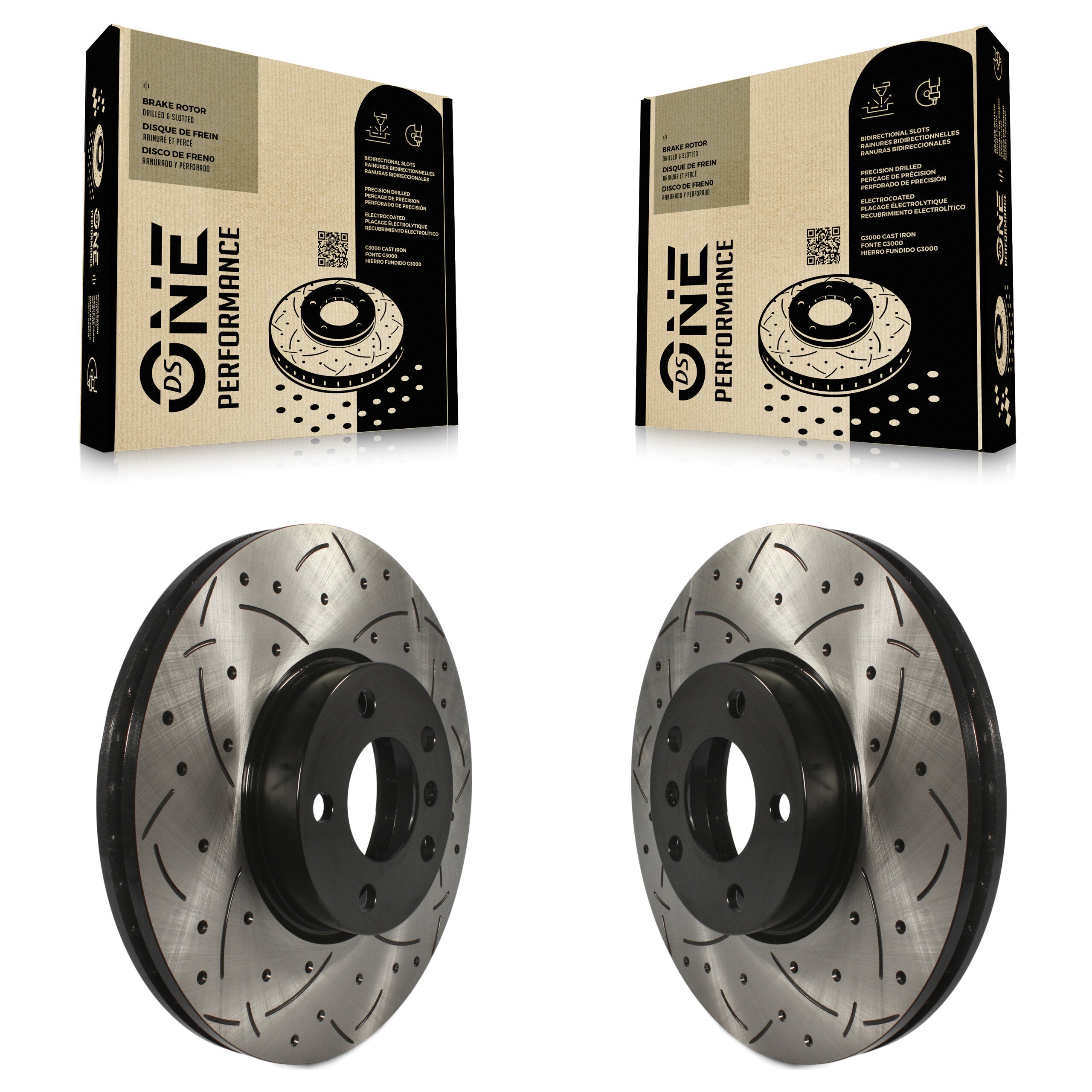 DS-One KD-100057 Disc Brake Rotor for 2007-2019 BMW X5, BMW X6 - Front product image