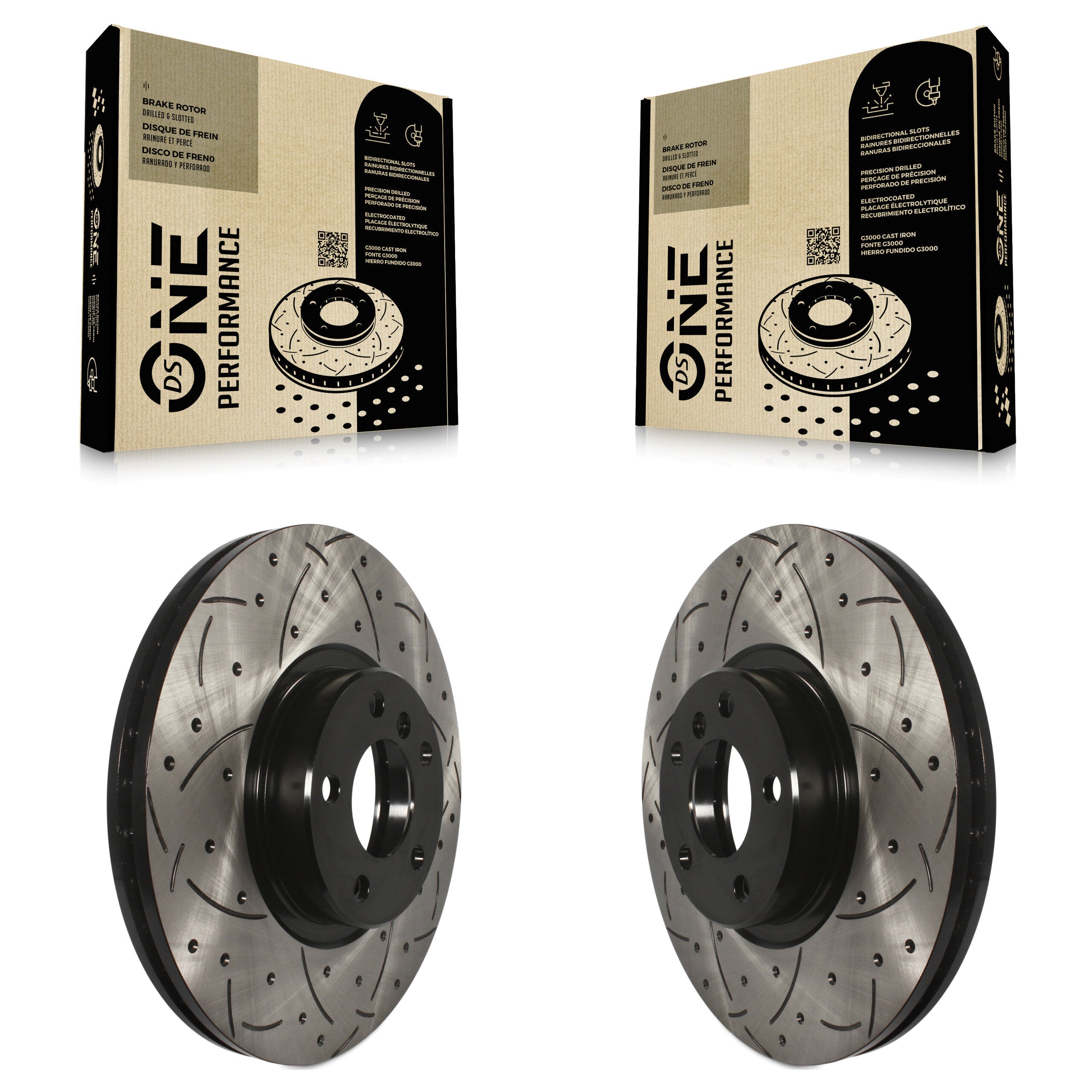DS-One KD-100058 Disc Brake Rotor for 2007-2018 BMW X5, BMW X6 - Front product image