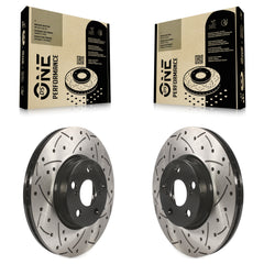 DS-One KD-100062 Disc Brake Rotor for 2008-2019 Toyota Corolla, Toyota Matrix, Pontiac Vibe & more - Front product image