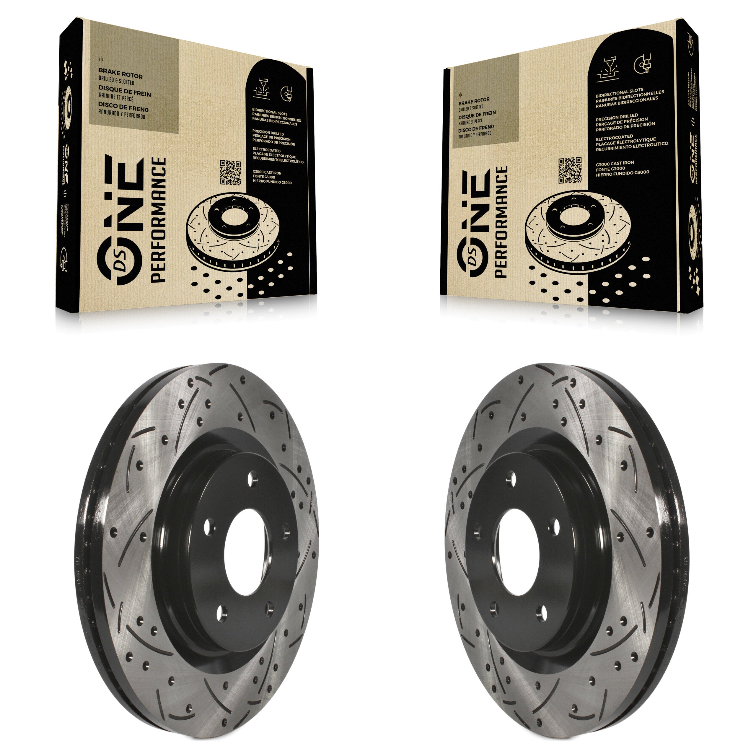DS-One KD-100077 Disc Brake Rotor for 2011-2019 Nissan Juke, Nissan Sentra - Front product image