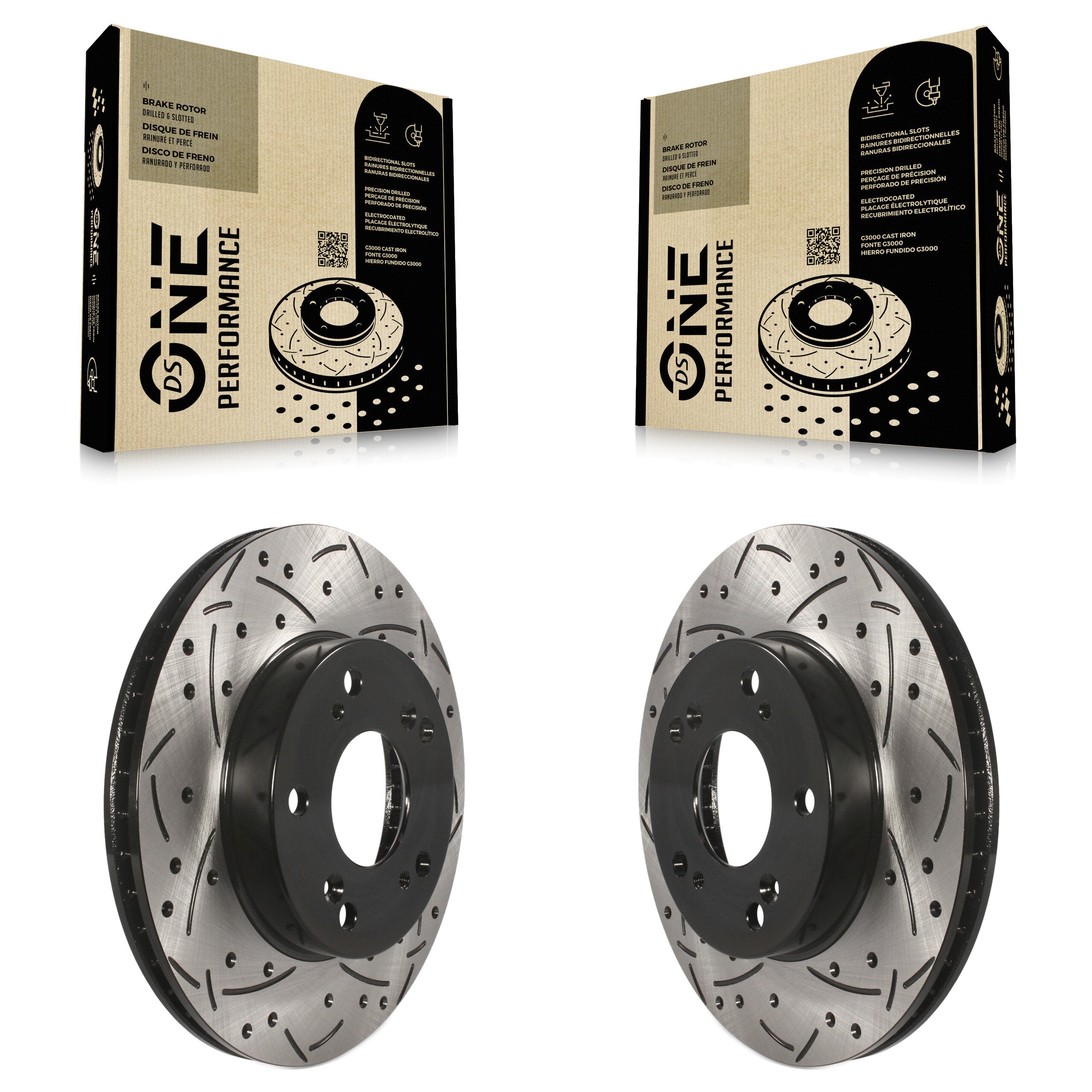 DS-One KD-100084 Disc Brake Rotor for 2012-2015 Honda Civic, Acura ILX - Front product image