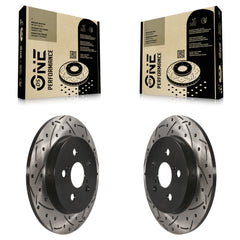 DS-One KD-100108 Disc Brake Rotor for 2009-2022 Toyota Corolla, Toyota Prius AWD-e, Toyota Prius Prime & more - Rear product image