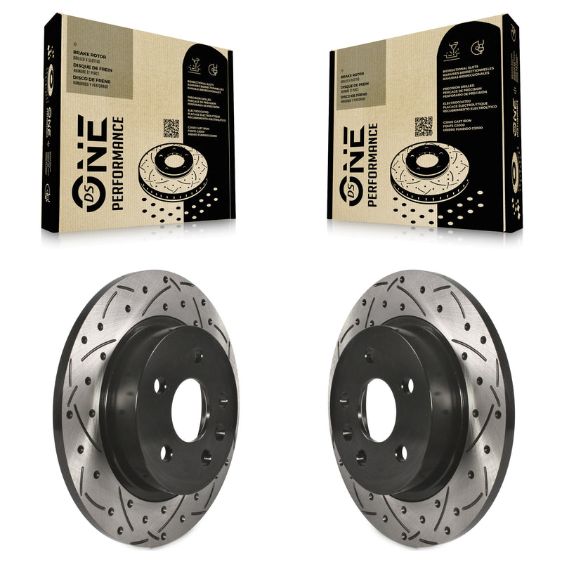 DS-One KD-100111 Disc Brake Rotor for 2011-2022 Chevrolet Cruze, Chevrolet Cruze Limited, Buick Encore & more - Rear product image