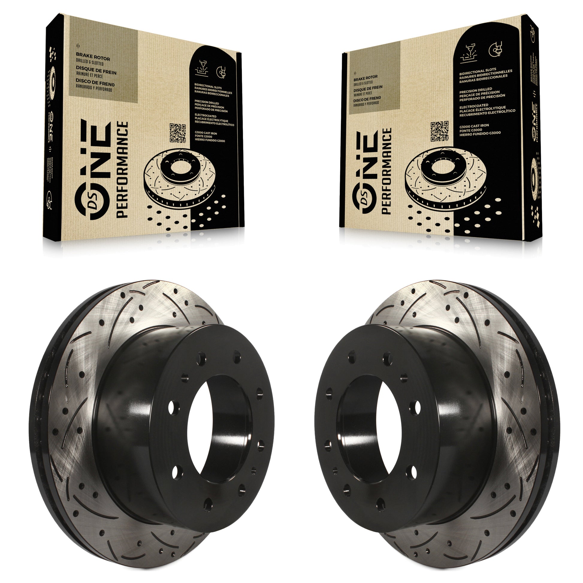 DS-One KD-100113 Disc Brake Rotor for 2011-2024 Chevrolet Suburban, Chevrolet Suburban 3500 HD, Chevrolet Silverado 1500 & more - Rear product image