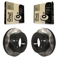 DS-One KD-100113 Disc Brake Rotor for 2011-2024 Chevrolet Suburban, Chevrolet Suburban 3500 HD, Chevrolet Silverado 1500 & more - Rear product image