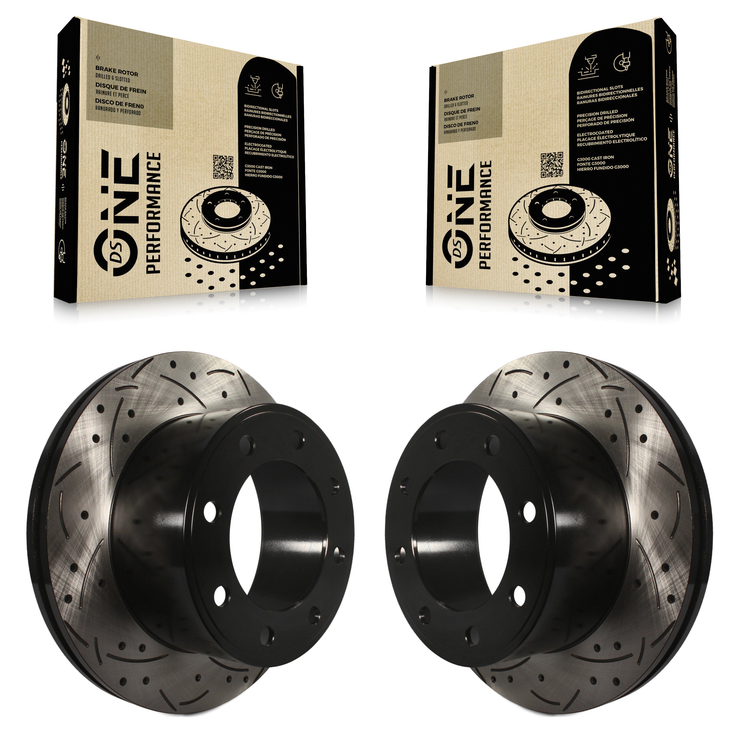 DS-One KD-100119 Disc Brake Rotor for 2005-2012 Ford F-250 Super Duty, Ford F-350 Super Duty - Rear product image