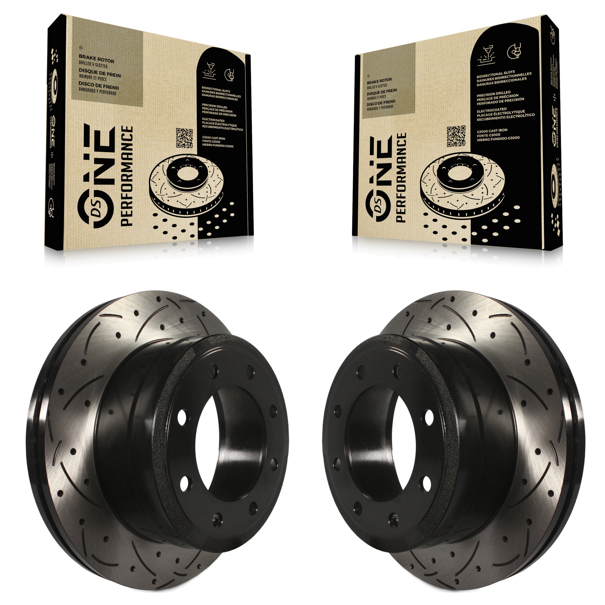 DS-One KD-100129 Disc Brake Rotor for 2013-2022 Ford F-250 Super Duty, Ford F-350 Super Duty - Rear product image